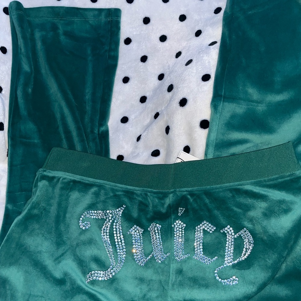 Sold out Jade green juicy couture large track pant